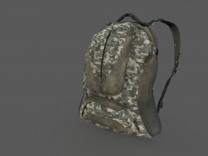 military backpack 3D Model