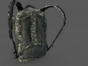 military backpack 3D Model