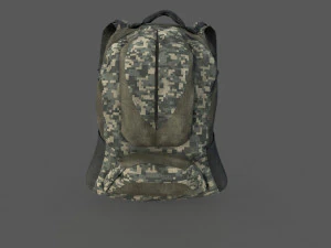 military backpack 3D Model