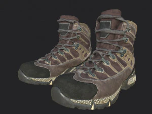 mountain boots 3D Model