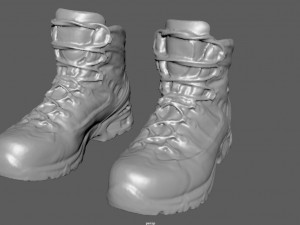 mountain boots Modello 3D