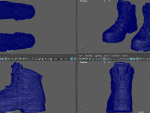mountain boots 3D Model