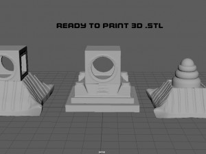thailand garden lamp 3D Model