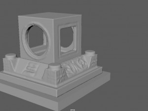 thailand garden lamp 3D Model