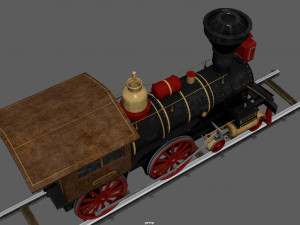 locomotive 3D Model