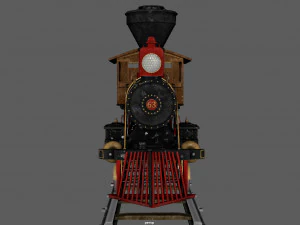 locomotive 3D Model