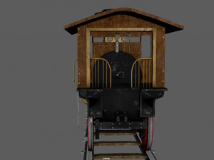 locomotive 3D Model