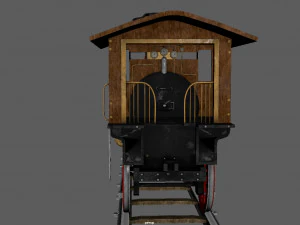 locomotive 3D Model