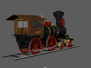 locomotive 3D Model