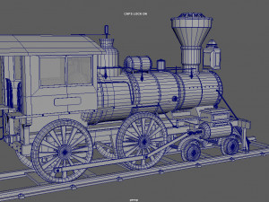 locomotive 3D Model