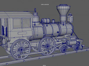 locomotive 3D Model