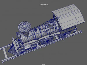 locomotive 3D Model