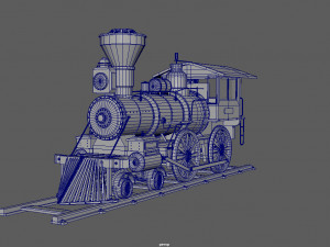 locomotive 3D Model