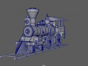 locomotive 3D Model