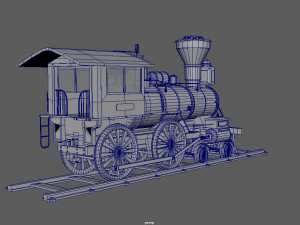 locomotive 3D Model