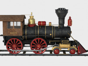 locomotive 3D Model