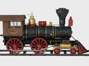 locomotive 3D Model