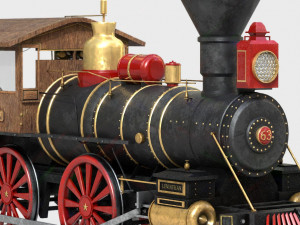 locomotive 3D Model