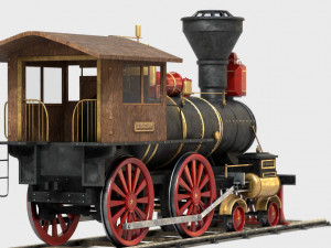 locomotive 3D Model