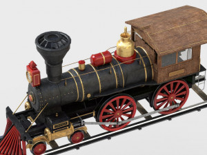 locomotive 3D Model