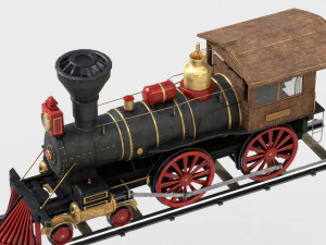 locomotive 3D Model