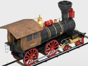 locomotive 3D Model