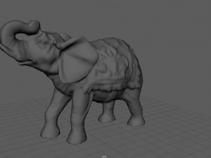 elephant india 3D Model