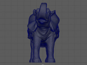 elephant india 3D Model