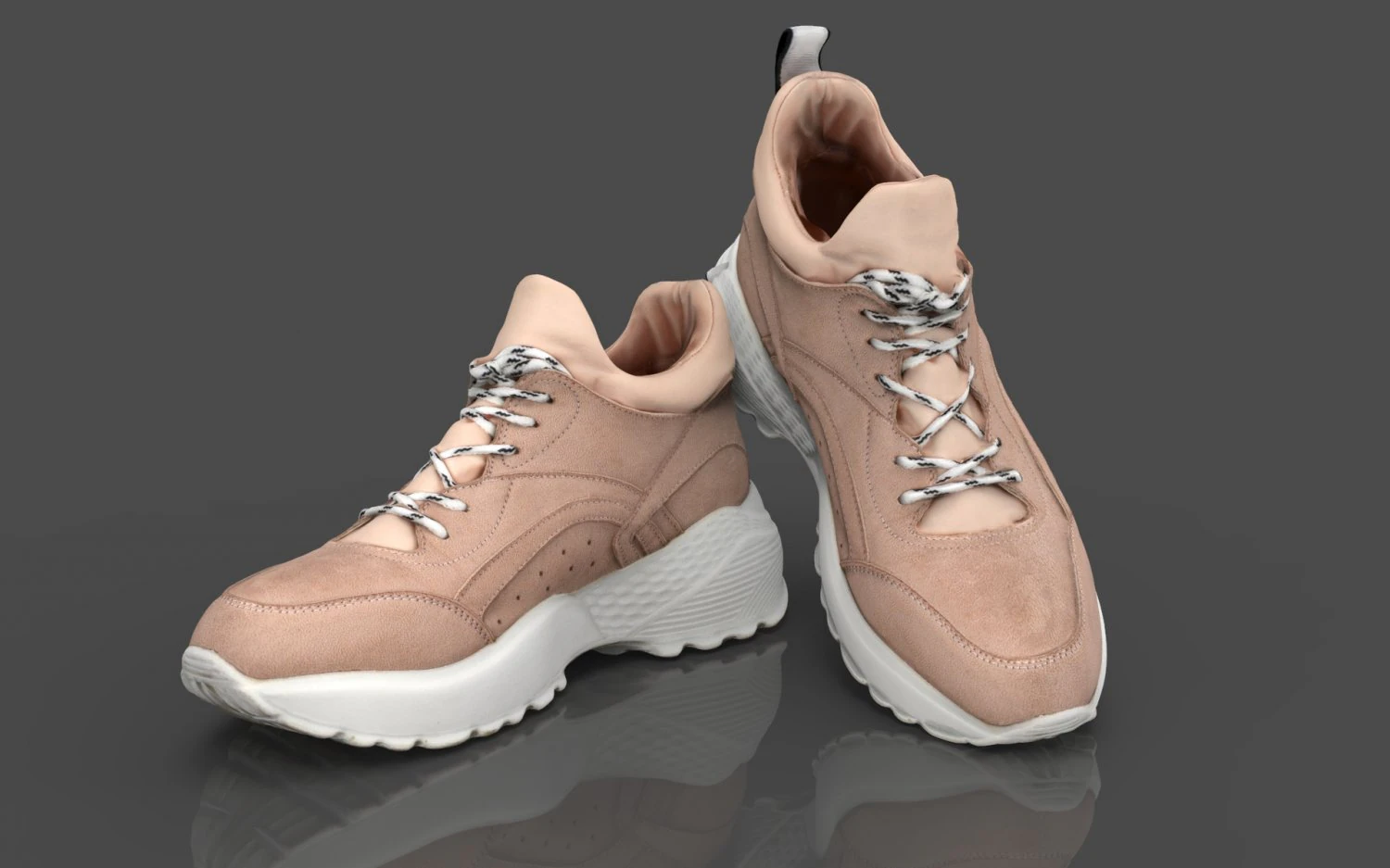 Woman Shoes 3D Model .c4d .max .obj .3ds .fbx .stl .blend 