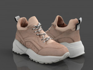 Woman Shoes Model 3D
