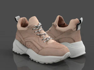 Woman Shoes 3D Model