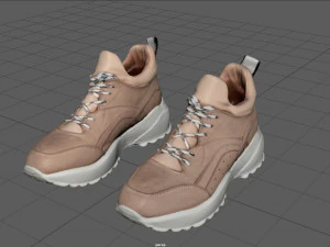 Woman Shoes 3D Model