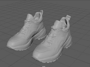 Woman Shoes 3D Model