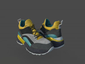 sci-fi sneakers 3D Model