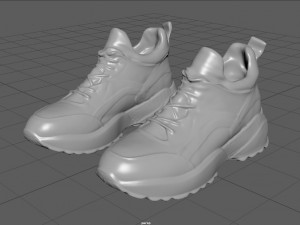 sci-fi sneakers 3D मॉडल