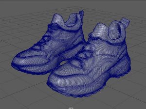 sci-fi sneakers 3D Model
