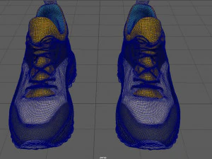 sci-fi sneakers 3D Model