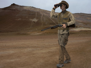 explorer pose Model 3D