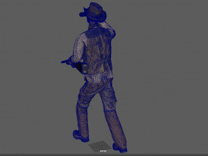explorer pose Model 3D