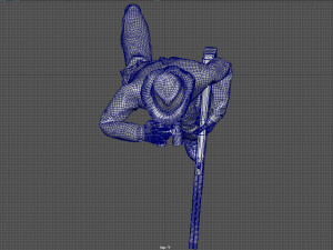 explorer pose Model 3D