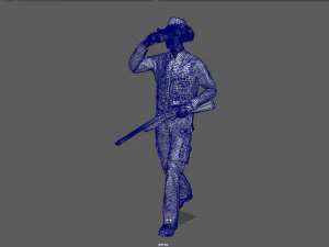 explorer pose 3D Model
