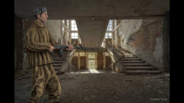 infanty guard pose Modèle 3D .c4d .max .obj .3ds .fbx .stl .blend 