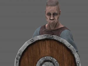 viking pose 3D Model