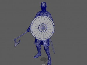 viking pose 3D Model