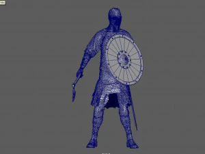 viking pose 3D Model