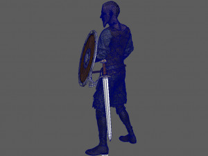 viking pose 3D Model