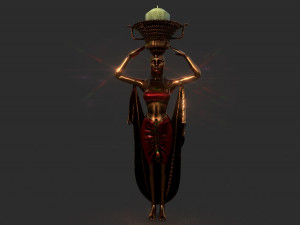 cleopatra statue 3Dモデル