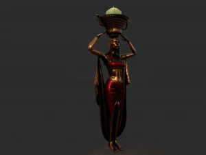 cleopatra statue 3D Model