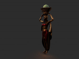 cleopatra statue 3D Модель