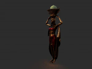 cleopatra statue 3D Model